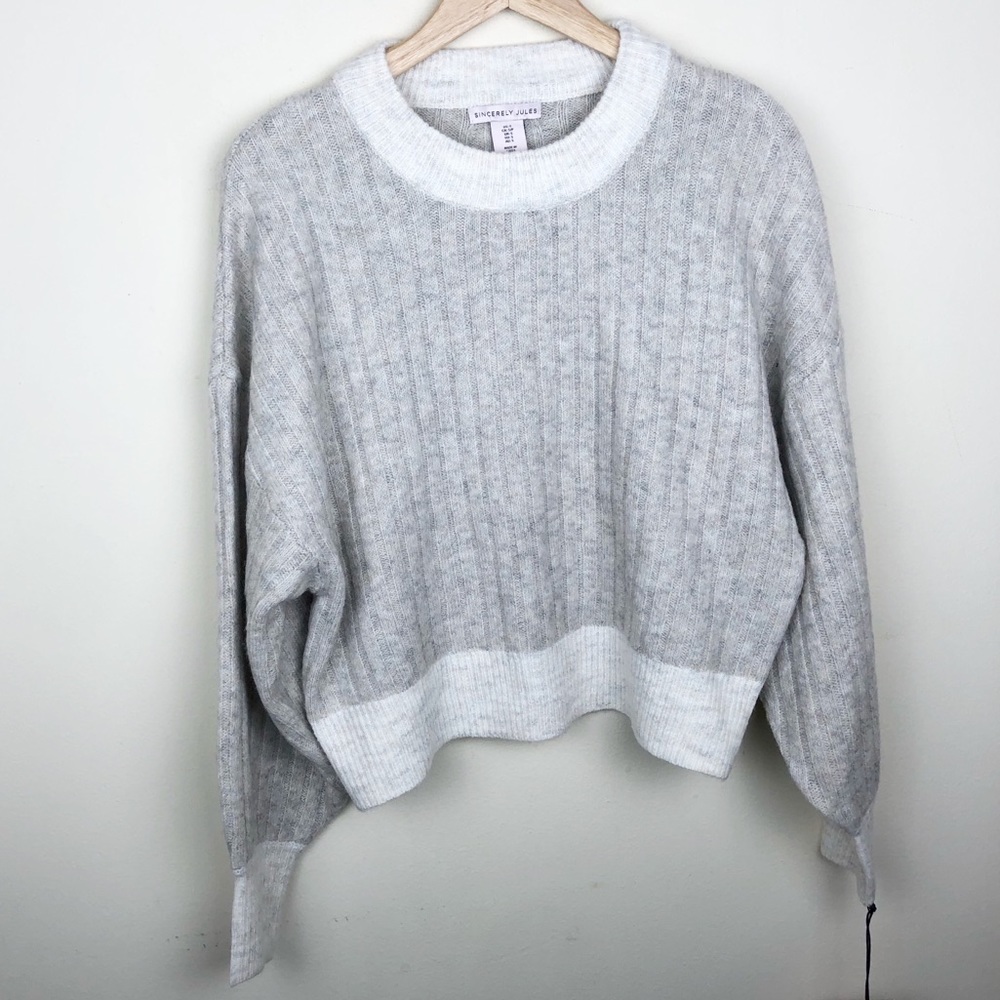 SINCERELY JULES • Dolman Sleeve Alpaca Blend Crew